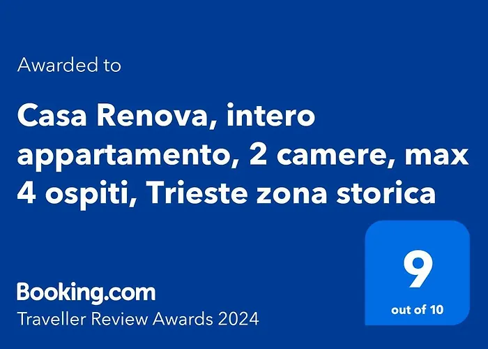 Casa Renova, Intero Appartamento, 2 Camere, Max 4 Ospiti, Zona Storica * Триест